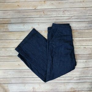 LOFT Dark Wash Jeans modern straight  27 / 4